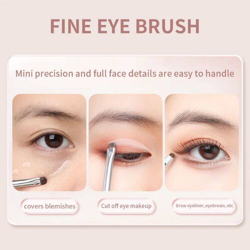 Professional Fine Eyeshadow Brushes Soft Horse Hair Eyelid H