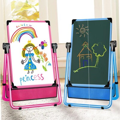 Children magnetic board blackboard writing whiteboard easel