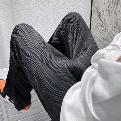 Spring vibe win-frie steet mens pants esign sense nic strai