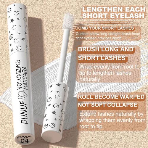 Colorful Curling Mascara Waterproof Fast Drying Eyelashes Ex