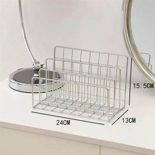 Ins Minimalist Iron Desktop Storage Rack Organizer Table Met