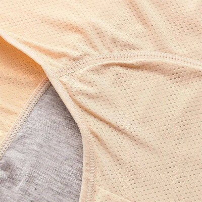 4 Pcs/Pack Two Layer Leakproof Women Menstrual Period Pantie