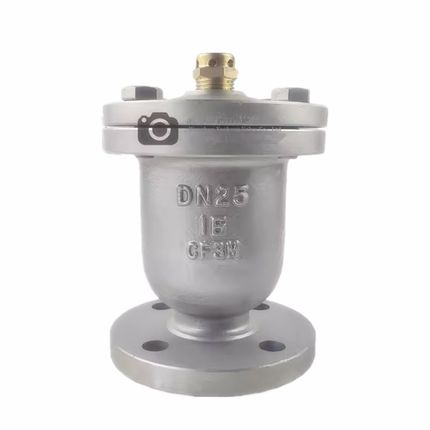 30不锈钢法兰自动排气快速丝扣排气QB1单口31L放气