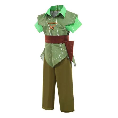 Boys Peter Pan Kids Anime Cosplay Costume Carnival Party