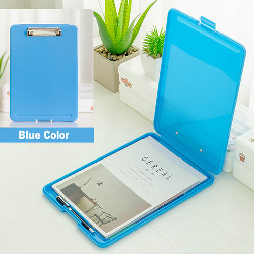 Multifunction A4 Paper File Document Storage Box With Folder