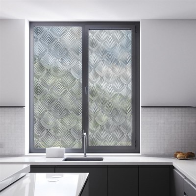 磨砂窗户贴纸透光不静电免胶防窥窗贴防走光装饰窗花玻璃贴膜