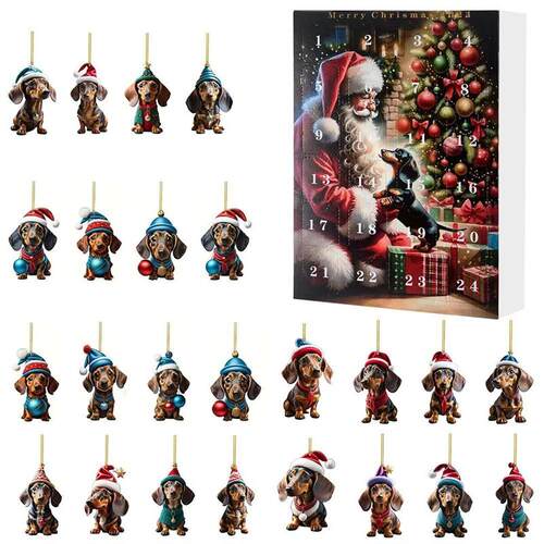 2024 Advent Calendar 2024 Dachshunds Christmas Vacation Adve