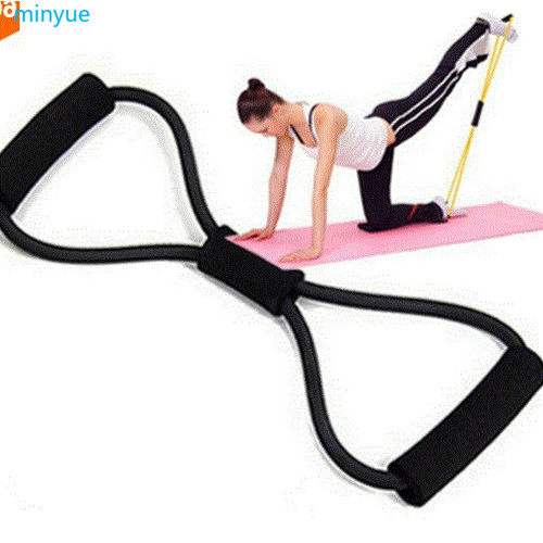 8-shaped Chest Developer Resistance Bands Latex pull rope