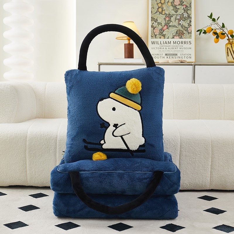 加厚加绒两用抱枕被靠垫枕头被午休空调被汽车沙发秋冬保暖二合一,居家布艺,抱枕被,淘宝优惠券,粉丝福利购,淘宝优惠卷