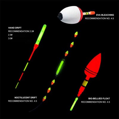 Night Fishing Highlight The Luminous Rod Sensitive Light Wei