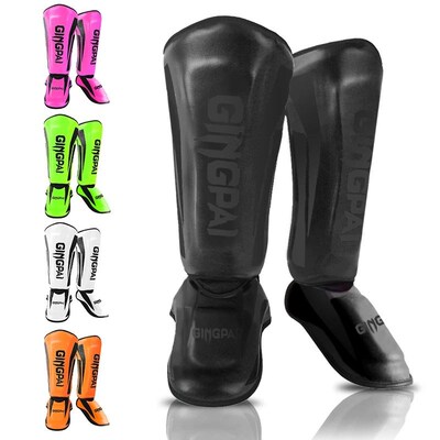 Kickboxing Boxing Shin Guard Pads Muay Thai Martial Arts San