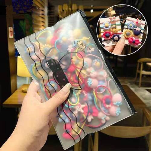 20Pcs Girls Colorful Small Elastic Hair Bands Children tail