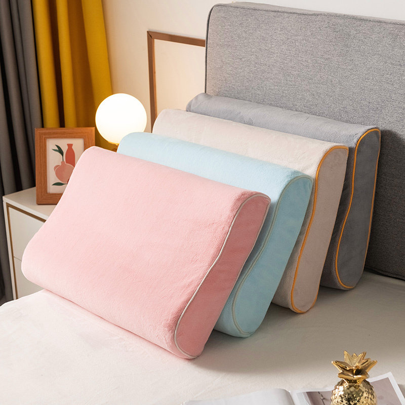 乳胶枕一对装x0单人法兰绒儿童加厚记忆棉枕头30x,床上用品,枕套,淘宝优惠券,粉丝福利购,淘宝优惠卷