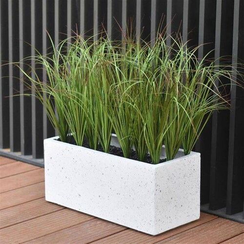 Artificial Plants Fake Wheat Grass Bushes, Faux Plastic