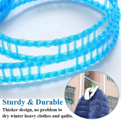 Outdoor Clothesline Nylon Non-Slip Laundry Line Rope Travel