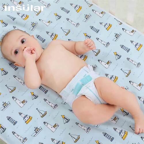 Insular Waterproof Baby Diaper Changing Mat Foldable Soft Co