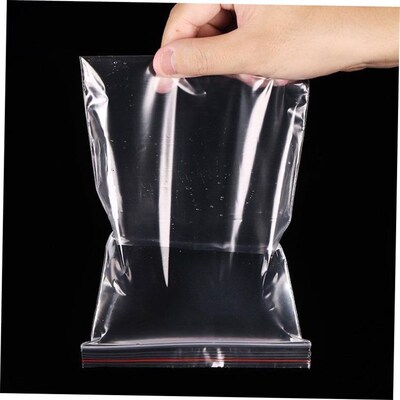 Transparent PE ziplock bag, small size, large size, plastic