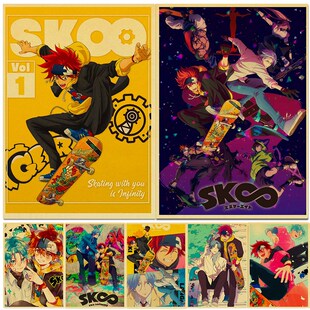 Vintage SK8 The Infinity Japanese anime Posters HD Poster Kr