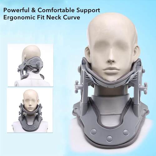 Medical Neck Traction Device Heating Inflatable Cervical Col