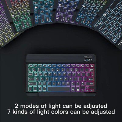 Backlit Backlight Wireless Keyboard And Mouse For iOS Androi
