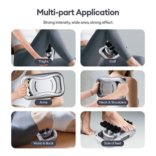 30-Heads High-Frequency Vibration Fascia Gun Body Massage Gu