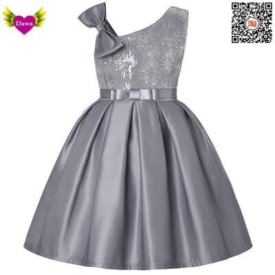 Girls Elegant Wedding Princess Dress Kids Party Formal Dress