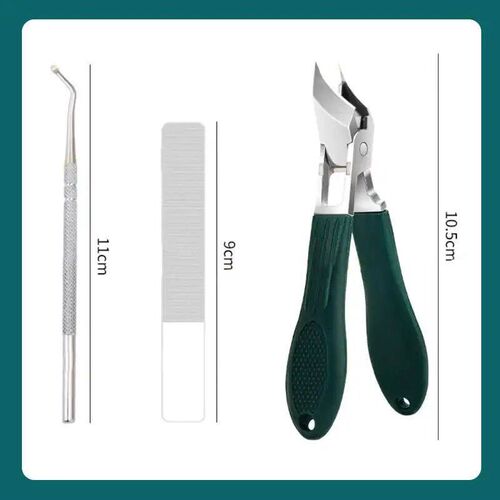 Anti-Splash 25 Slant Edge Nail Clipper Set Professional Hi