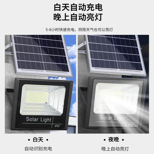 Solar lights outdoor courtyard floodlights waterproof lamp