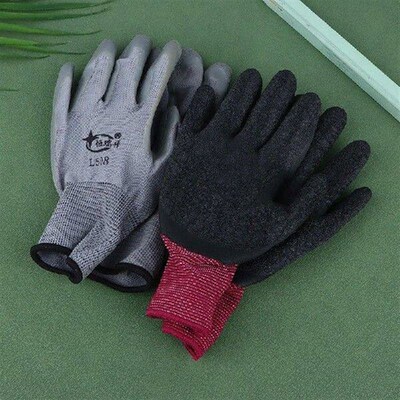 1 Pair Working Gloves Gardening Work Gloves Latex Glove