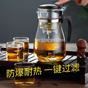 Tea Pots Heat Resistant Glass Tea Pot Tea Infuser Chinese Ku