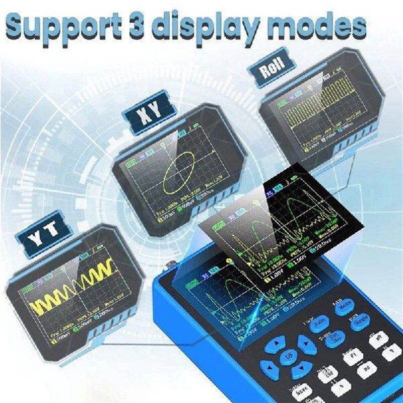 DSO2512G Oscilloscope - 2-In-1 Digital Oscilloscope & DDS