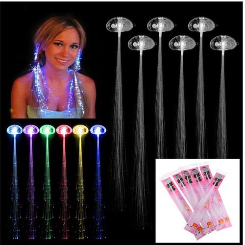 New Party Dance Celebration Supplies Lighting LED Hair Braid