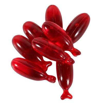 Vomiting blood pill fake plasma blood capsule fake blood bag