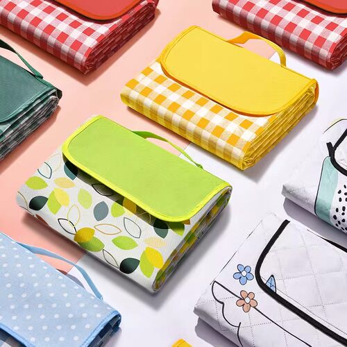 Outdoor Thicken Pad Blanket Camping Beach Plaid Picnic Mat