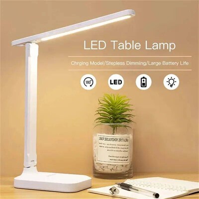 Led Eye Protection Desk lamp Touch Dimming Bendable Table La
