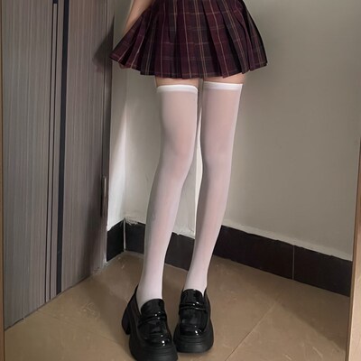 Velvet Jk Calf Socks Anti-snagging  Pressure Pure Lust Knee
