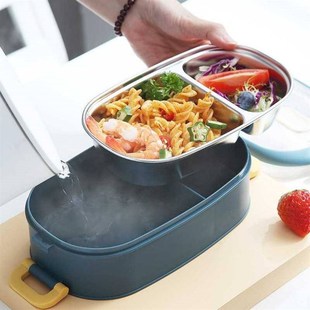 Stainless Steel Insulated Lunch Box student School Tableware