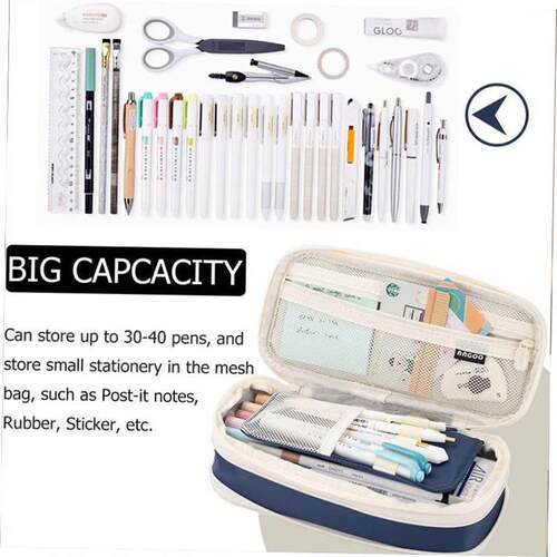 Kawaii Pencil Case Korean Pouch for Girls Large Capacity