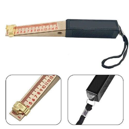 1pc Tapered Feeler Gauge Door Gap Measuring Tool 1-15mm