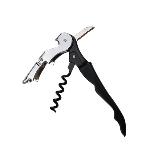Multi-Functional 2 in 1 Bottle Opener Stainless Steel Bar Ta