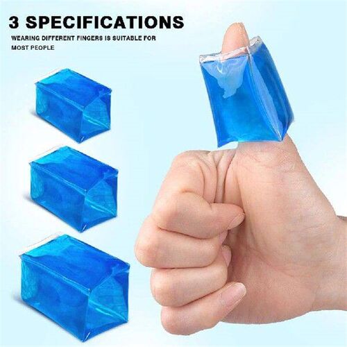 PVC Finger Ice Pack Multifunctional Reusable Toe Cold Gel