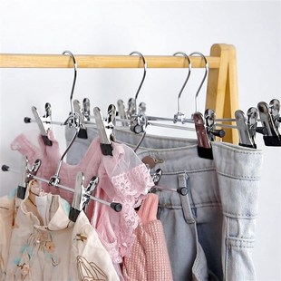 20 adjustable pants racks with clips, metal pants racks