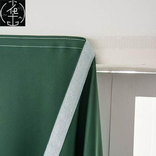 free punch curtains full blackout bedroom bay window