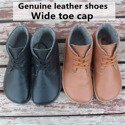 Barefoot Leather Boots With Wool Linning Inside For Women  m