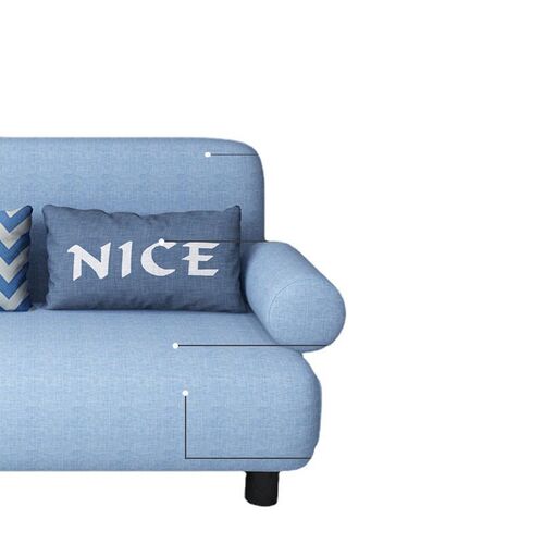 Single Sofa Bed Household Multi-functional Dual-use Living R