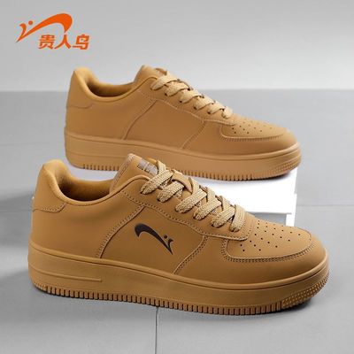 贵人鸟男鞋板鞋春夏秋男女情侣款百搭小白鞋空军一号运动鞋休闲鞋