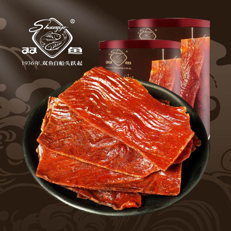 正宗猪肉脯酥脆118g*2罐装靖江特产猪肉铺脆肉脯散装碎片零食