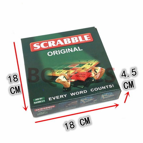 English Game Scrabble Toys Learn Words Early Education Deskt