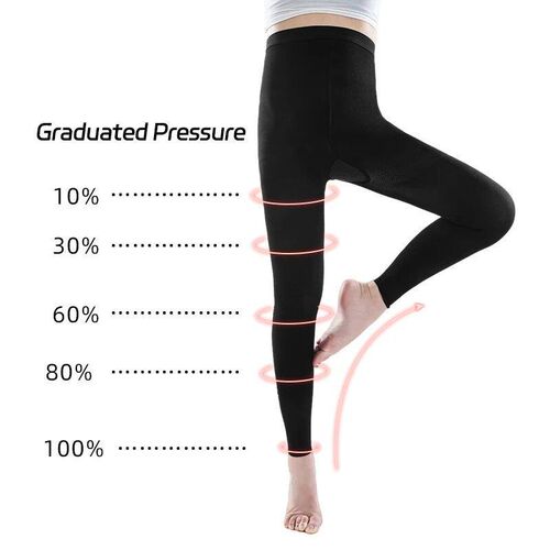 20-30mmHg Women Compression Pantyhose Stockings Varicose Ve