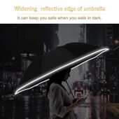umbrella Sun Automatic Reflective Umbrella folding Inverted